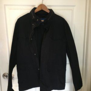 George Men's Black Lightweight Jacket - Size L (42-44)